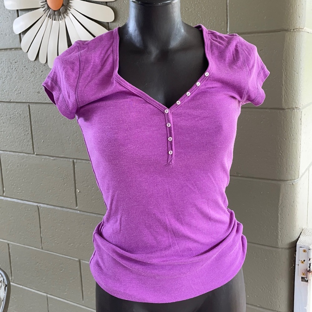 Old Navy Perfect Button Up T Shirt